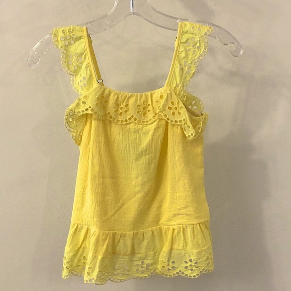 HAYDEN - TANK BLOUSE IN YELLOW - Picture 1 of 1